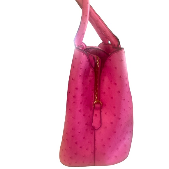 Bebe Pink Satchel 13.5 x 9.5. - Picture 4 of 8